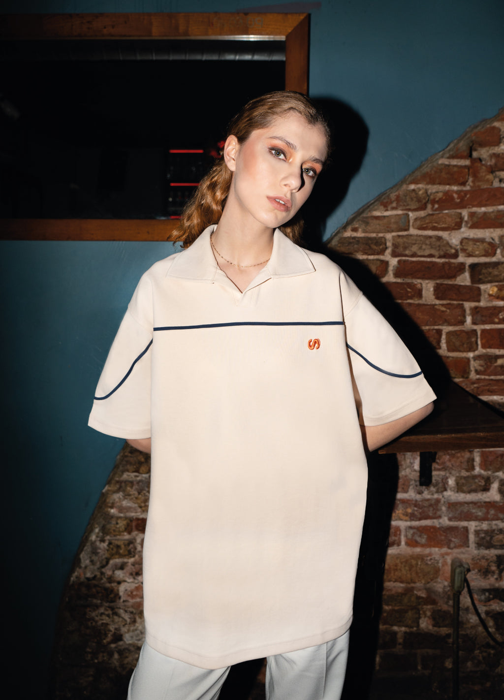 Unisex Polo Neck T-Shirt 01