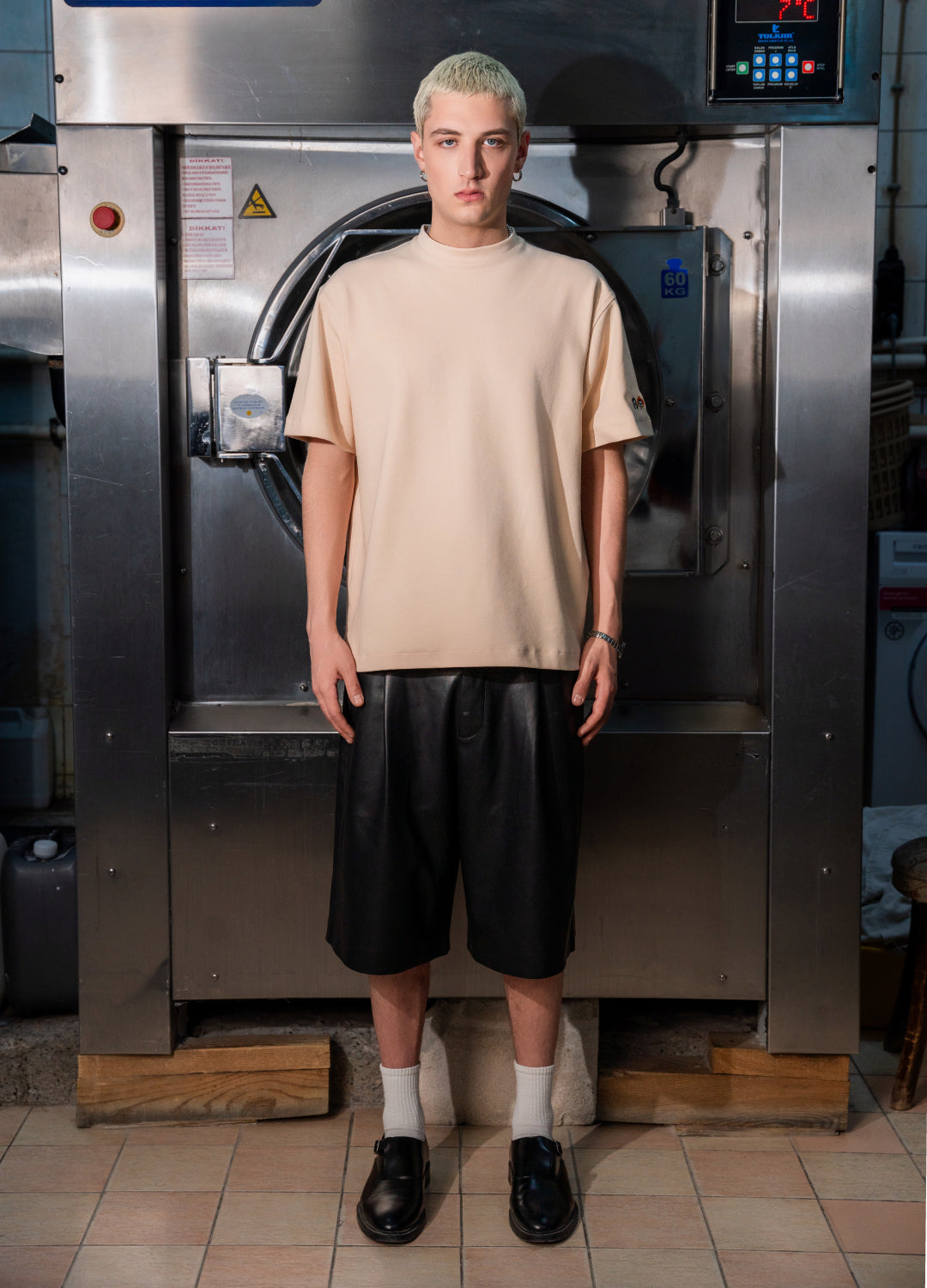 Unisex Cream T-shirt Scops x Sevdrus Collab