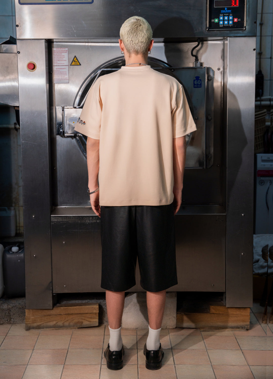 Unisex Cream T-shirt Scops x Sevdrus Collab