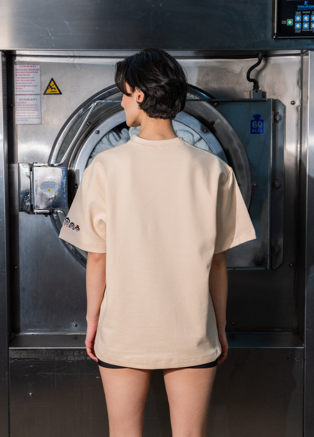 Unisex Cream T-shirt Scops x Sevdrus Collab