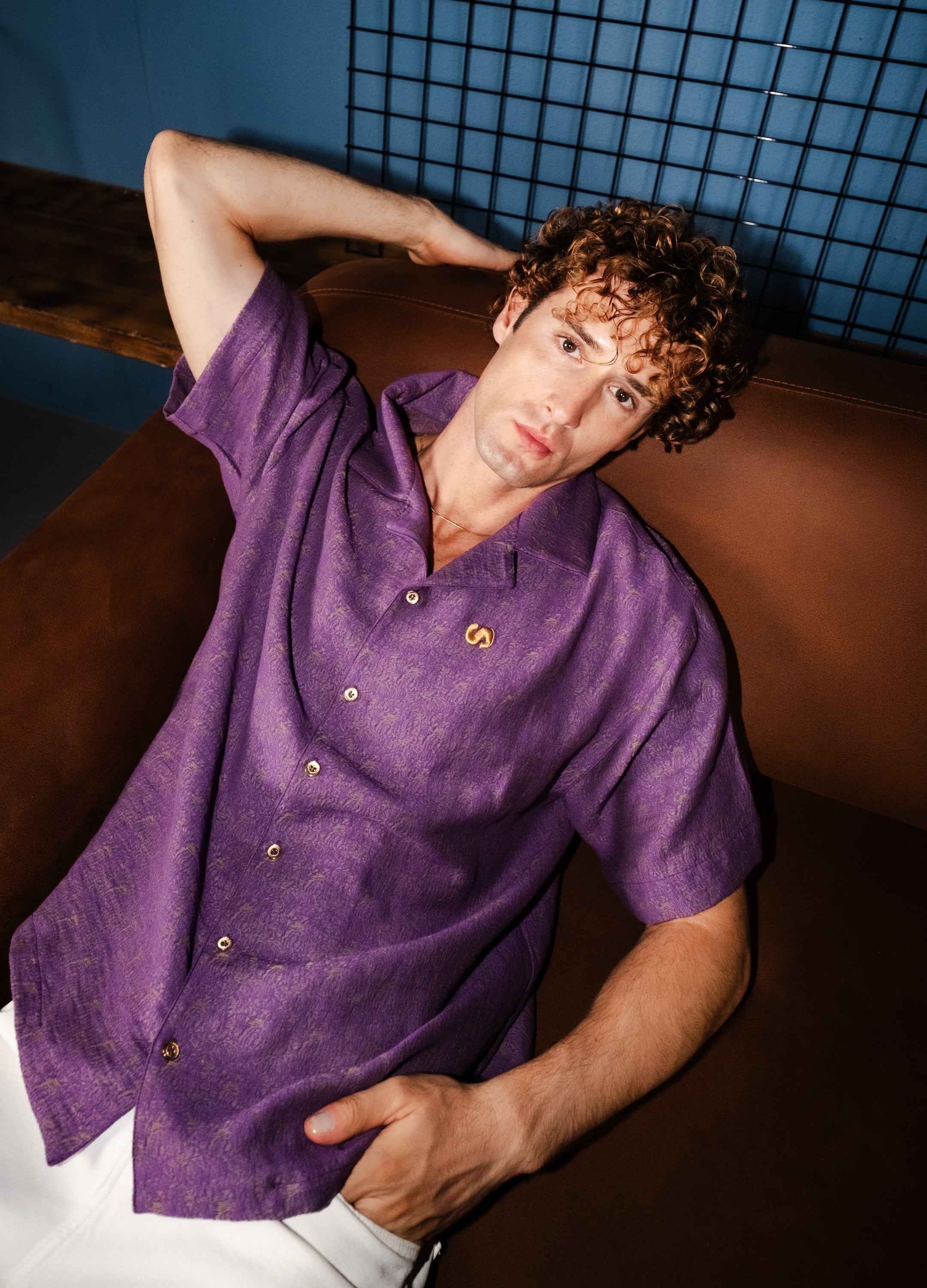 Unisex Oversized Woven Shirt 014