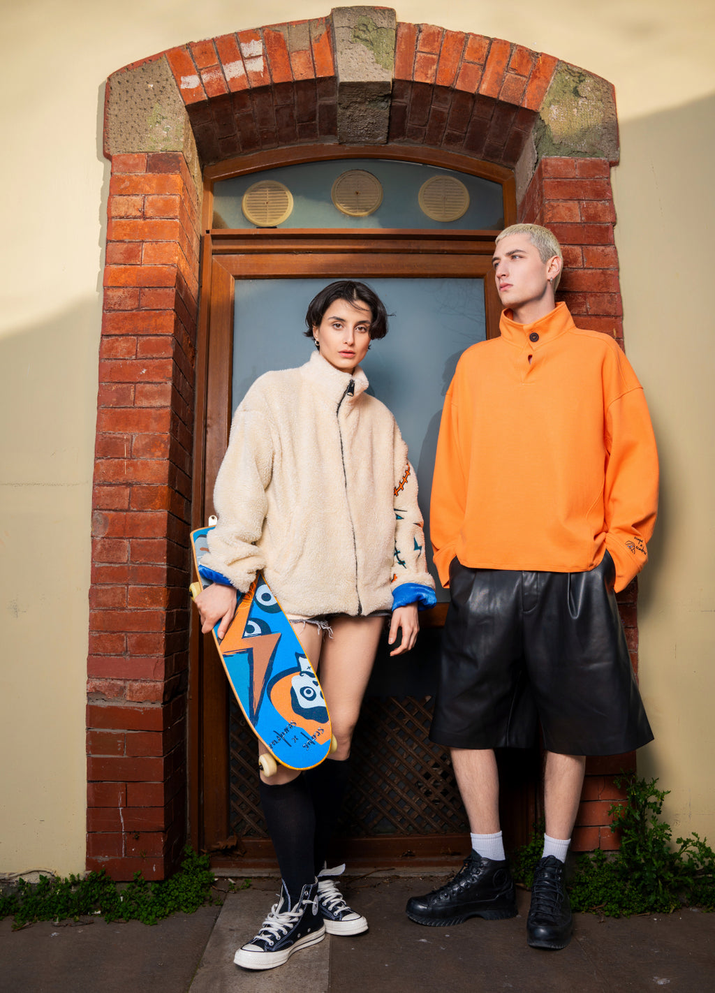 Unisex Puffer Jacket Embroidered Scops x Sevdrus Collab