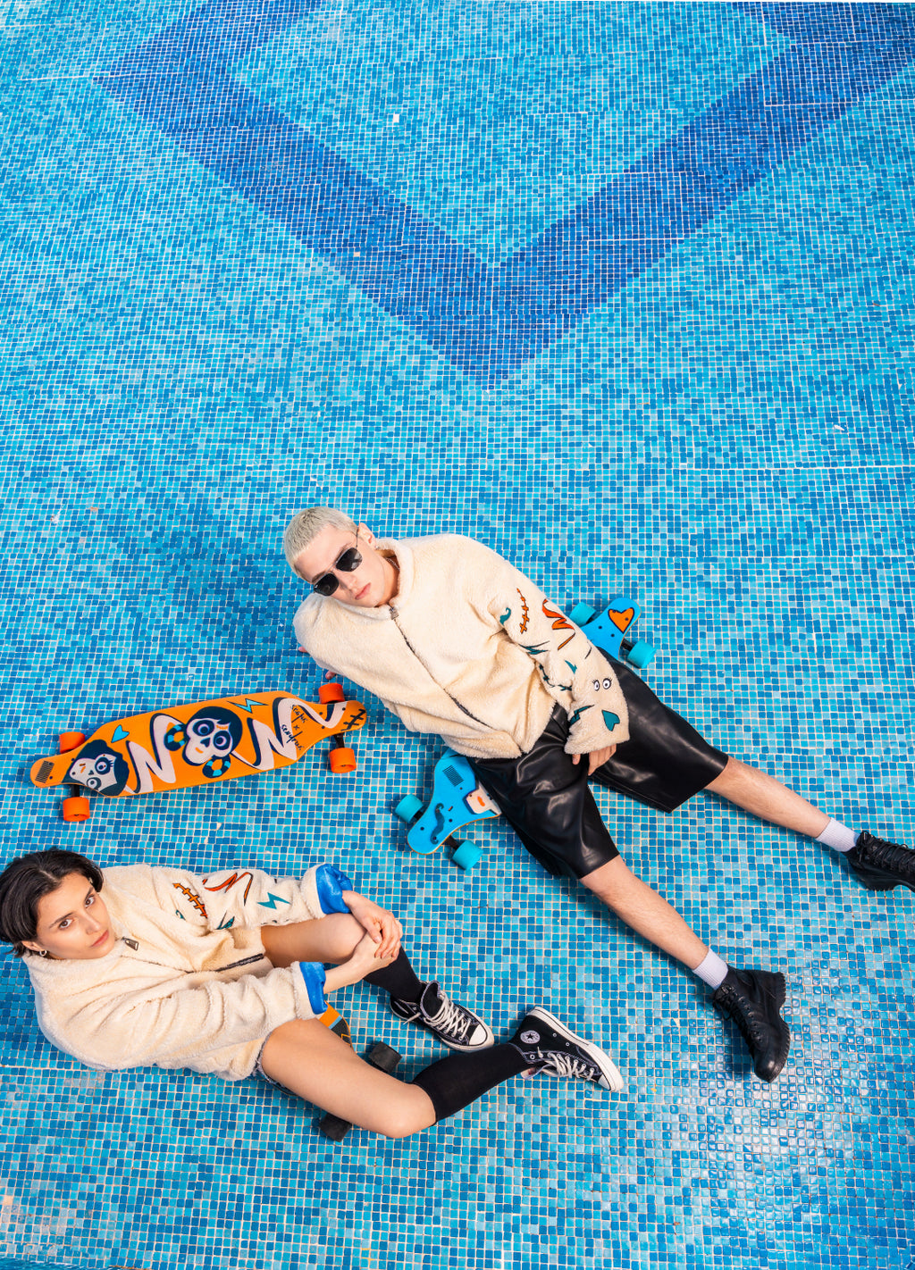 Unisex Puffer Jacket Embroidered Scops x Sevdrus Collab