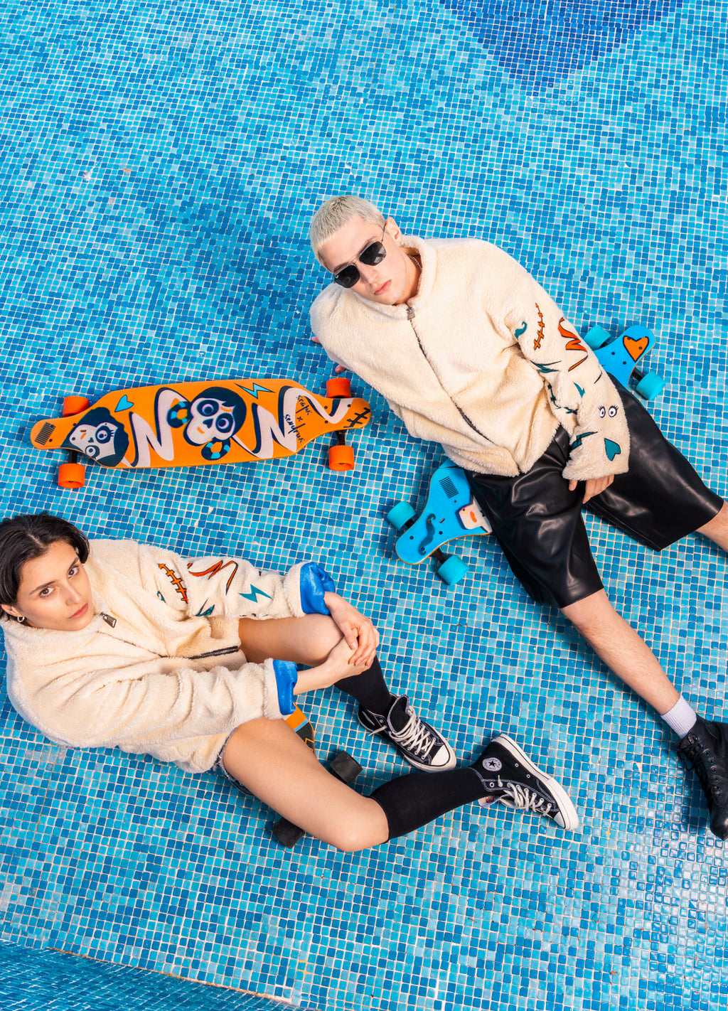 Unisex Puffer Jacket Embroidered Scops x Sevdrus Collab