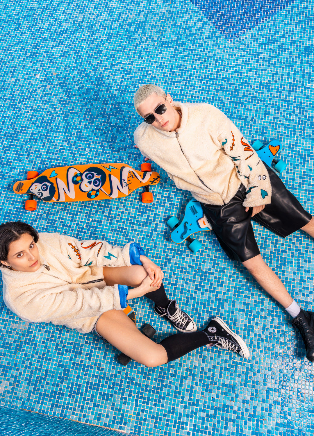 Unisex Puffer Jacket Embroidered Scops x Sevdrus Collab