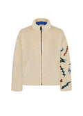 Unisex Suni Kürk Full Nakışlı Ceket Scops x Sevdrus Collab