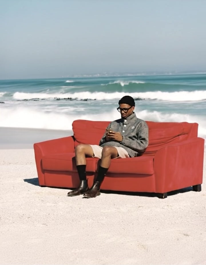 Unisex Nomad Dik Yaka %30 Yün Sweatshirt