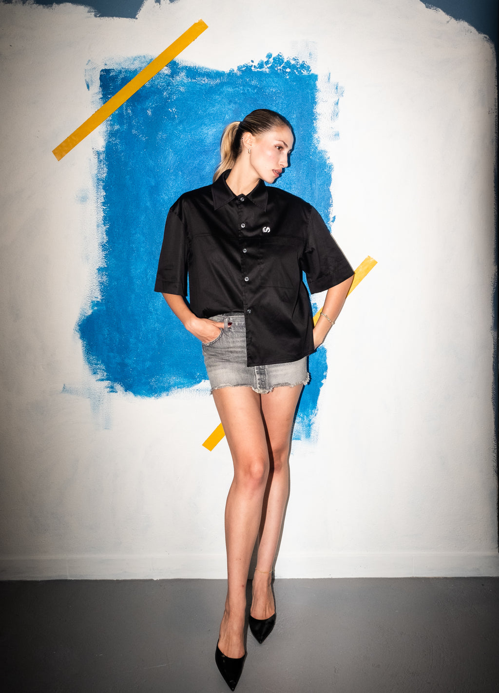 Unisex Regular Black Shirt 07