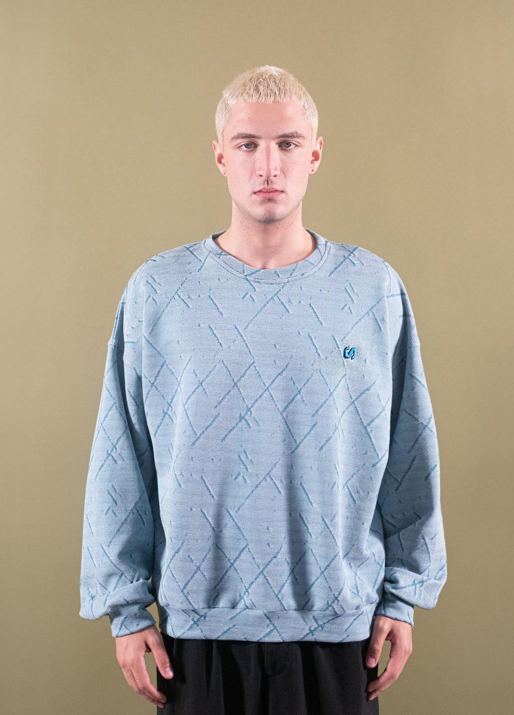 Unisex Monochrome Beige Sweatshirt