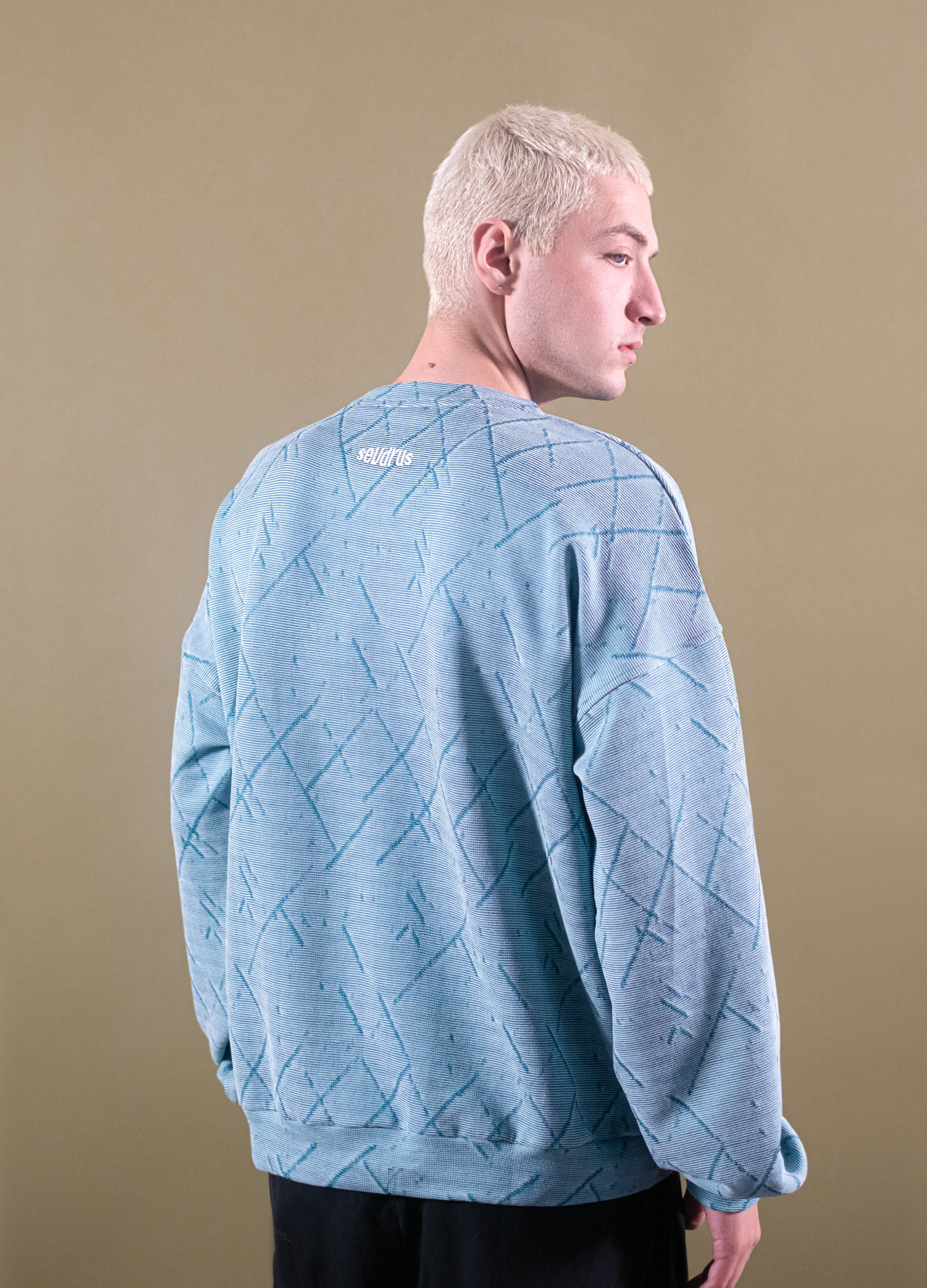 Unisex Monochrome Beige Sweatshirt