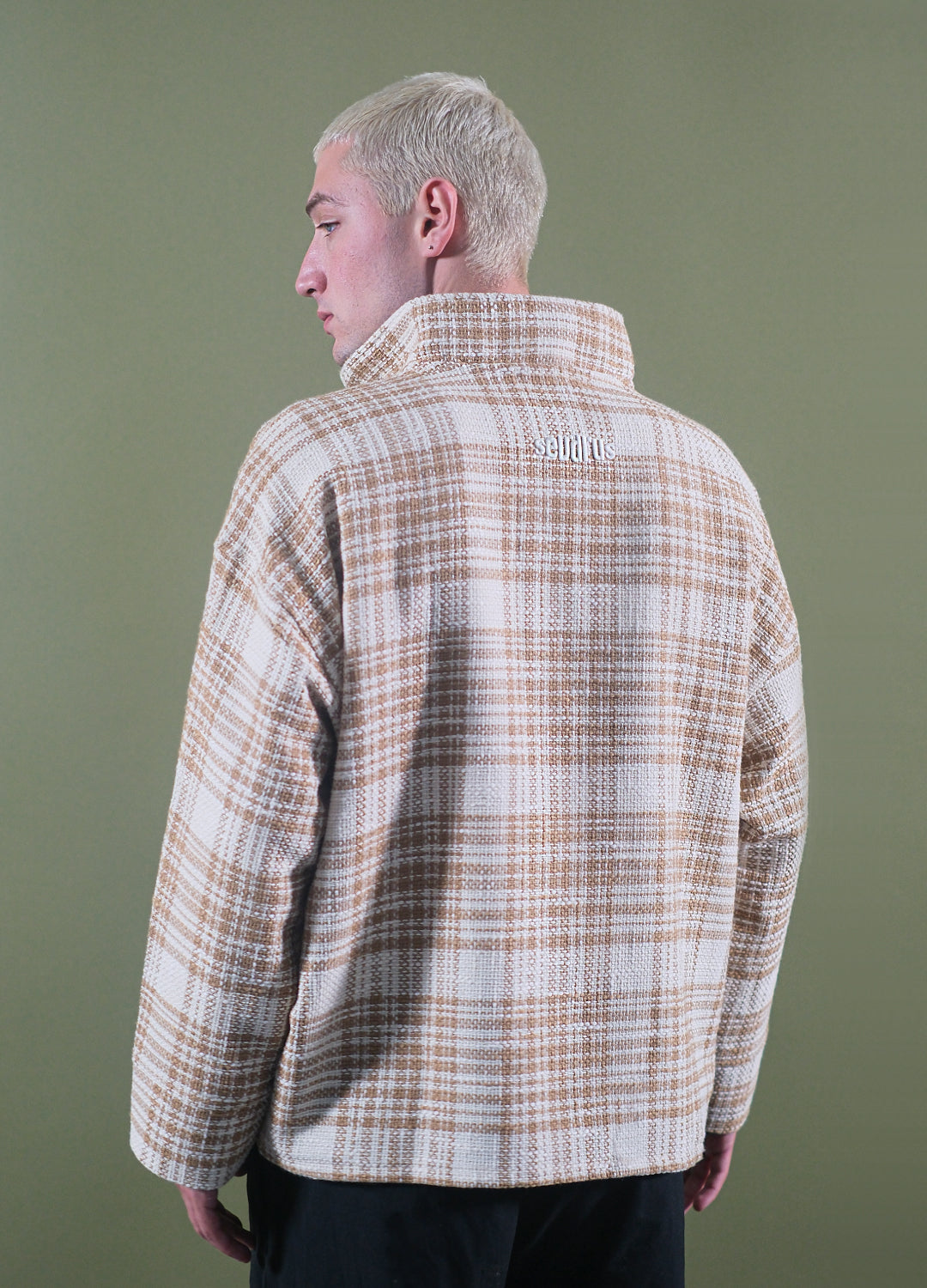 Unisex Ethereal High Collar Sweatshirt