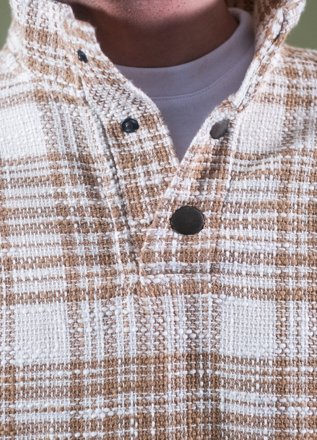 Unisex Ethereal High Collar Sweatshirt