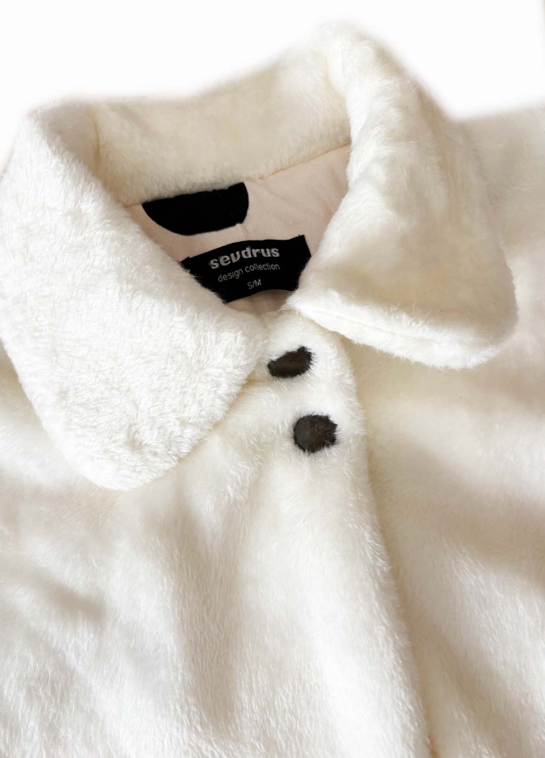 Duchess Puantiyeli Astarlı Kürk Yakalık