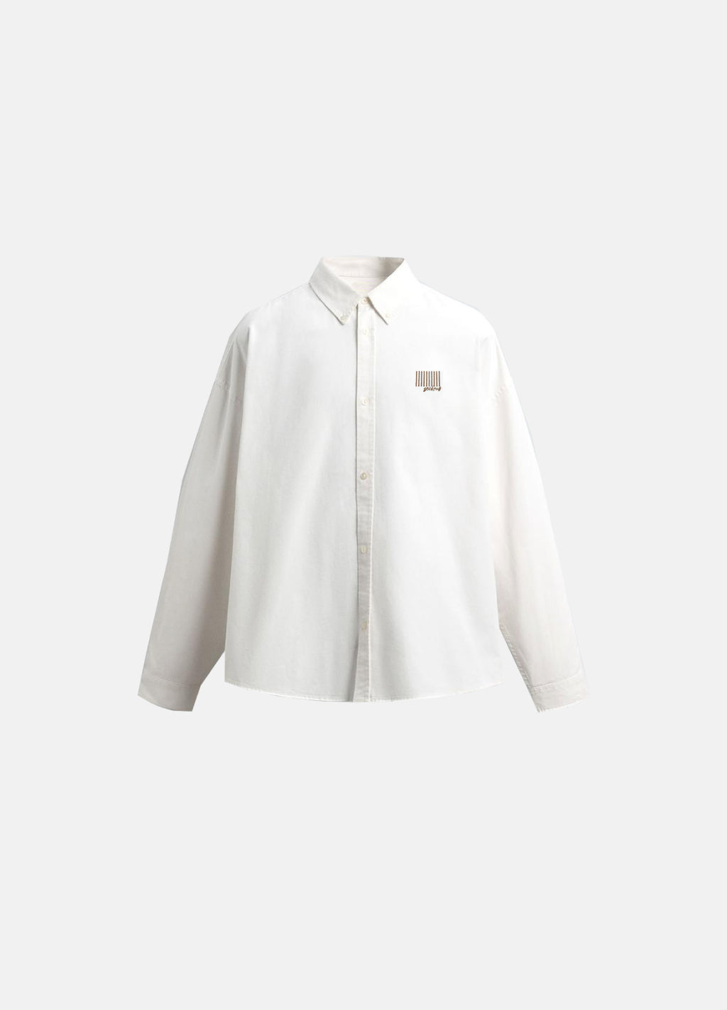 Typewriter Unisex Beyaz Gömlek