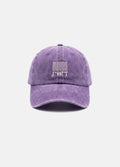 Barcode s*vdr*s Nakışlı Yıkamalı Lila Unisex Şapka