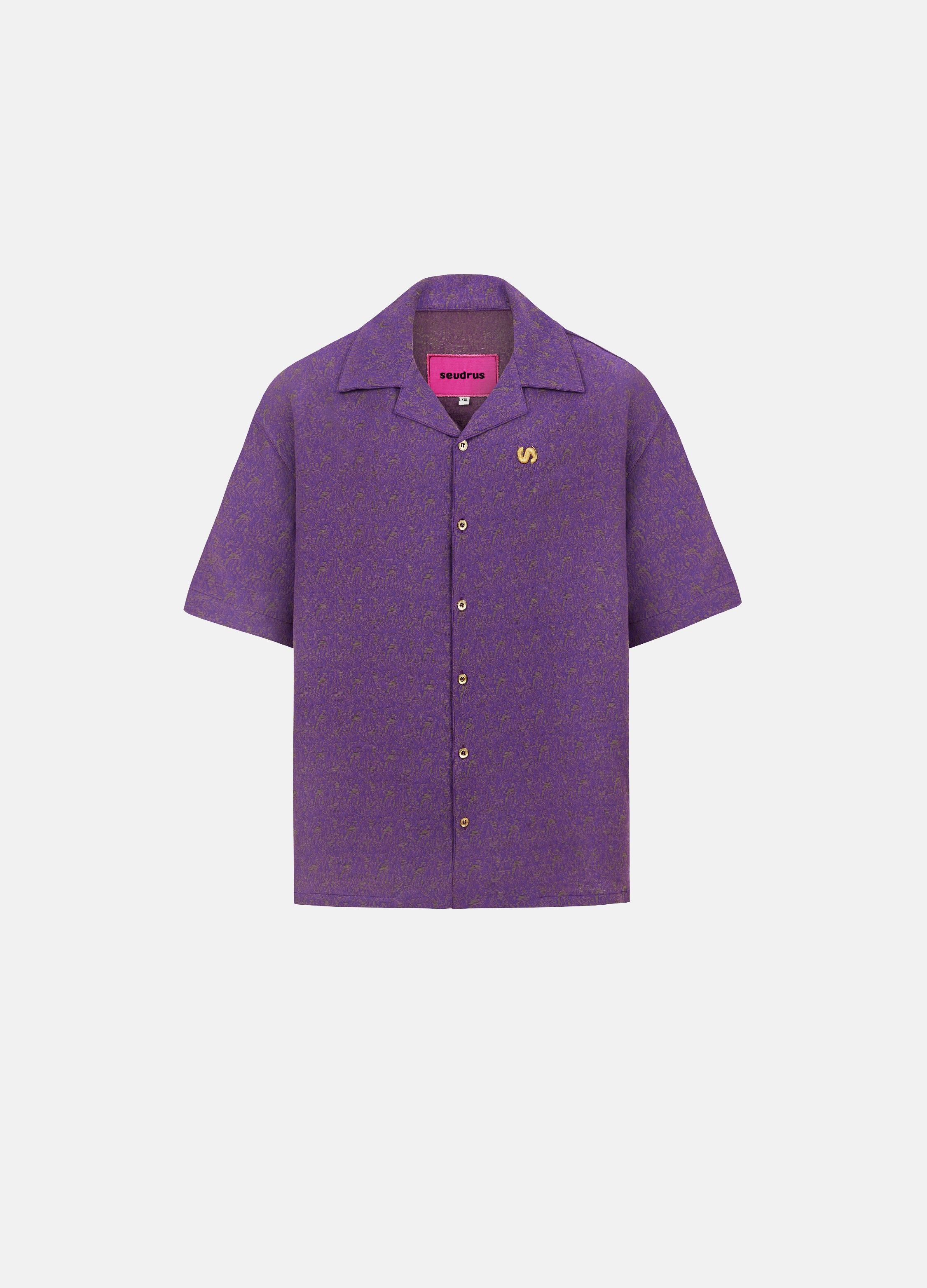 Unisex Oversized Woven Shirt 014