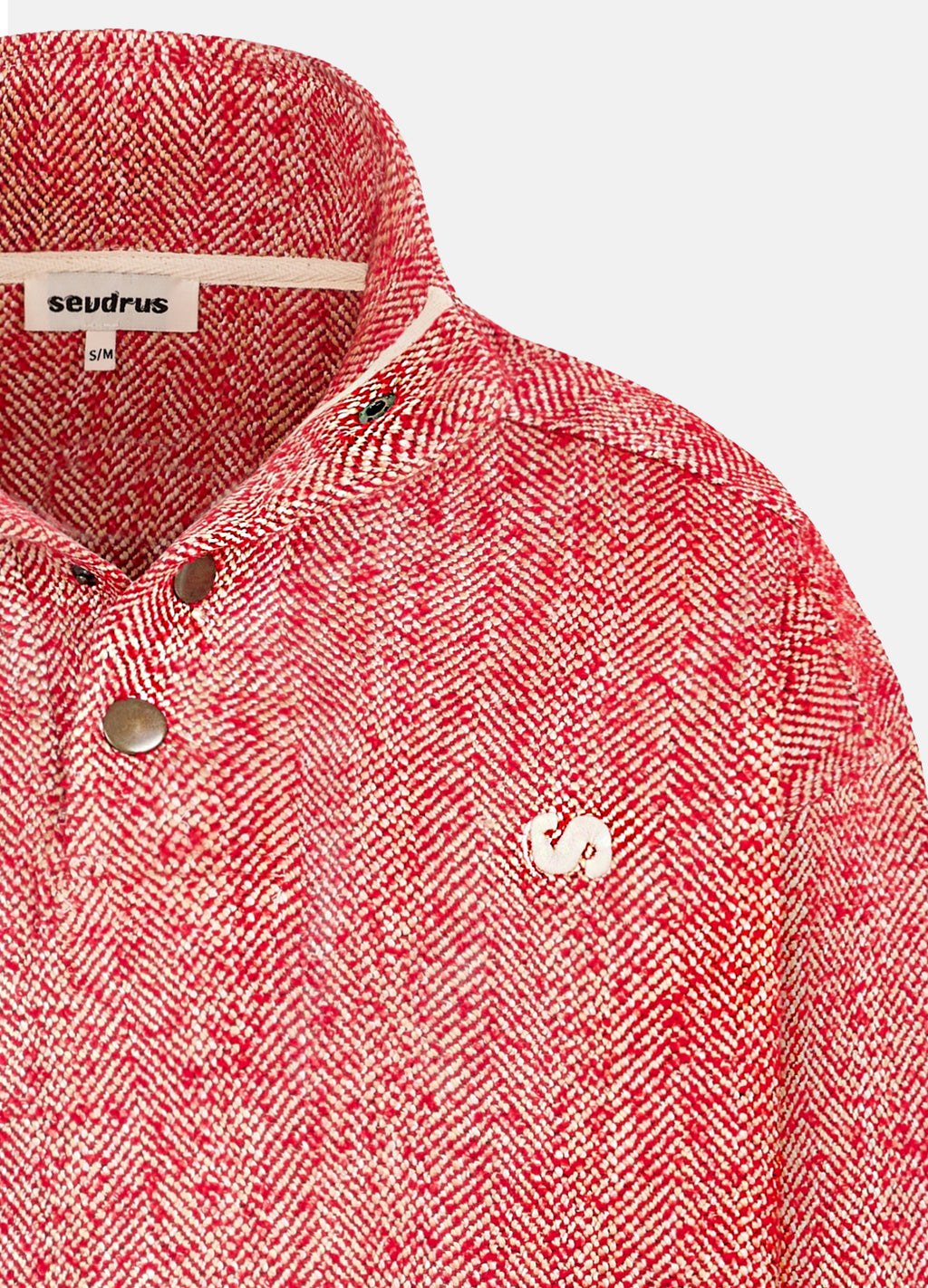 Unisex Eclipse High Collar Wool Sweatshirt