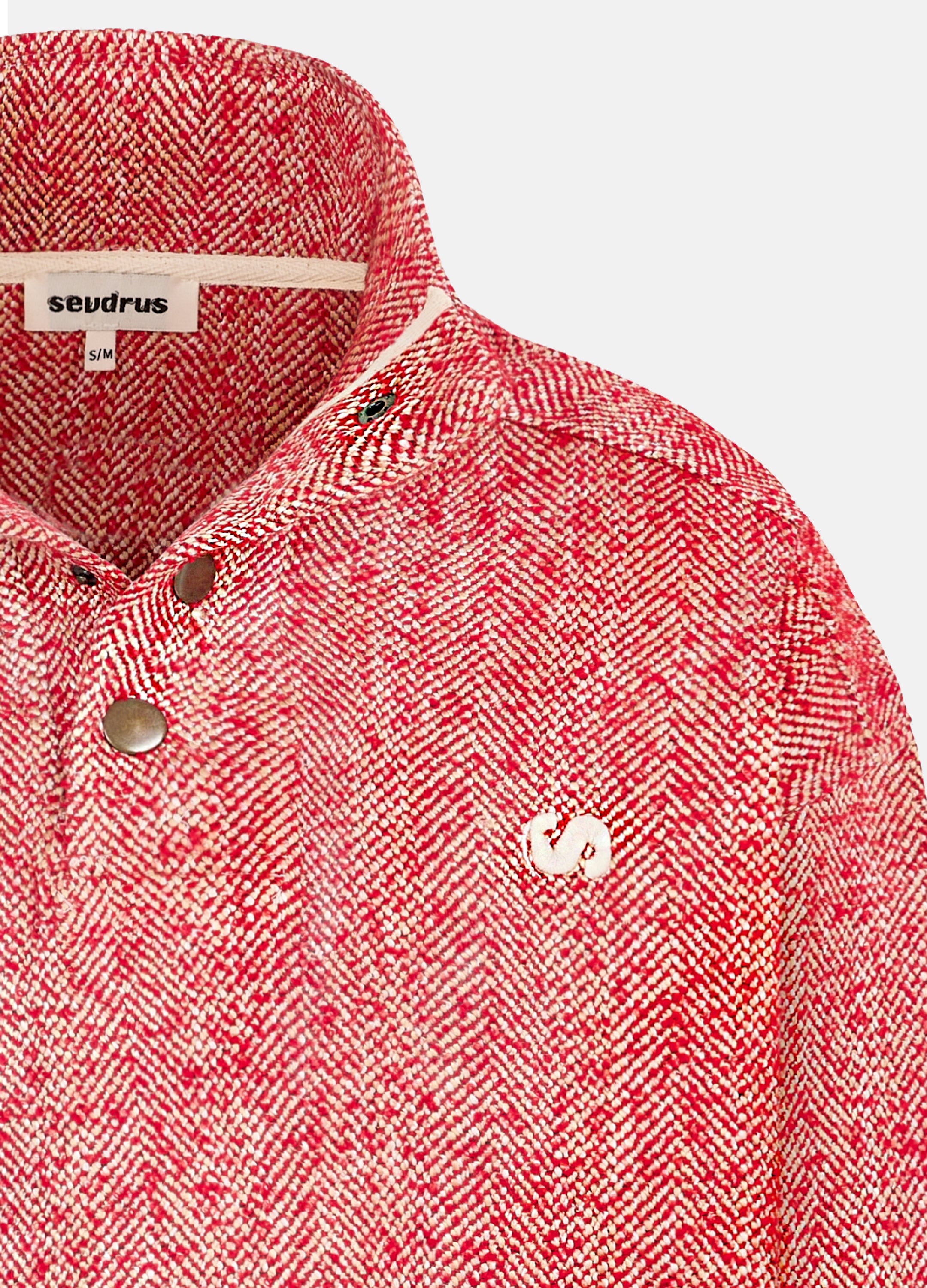 Unisex Eclipse High Collar Wool Sweatshirt