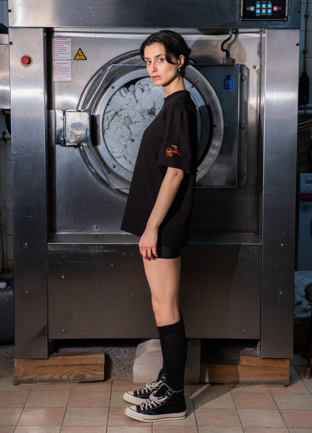 Unisex Black T-shirt Scops x Sevdrus Collab