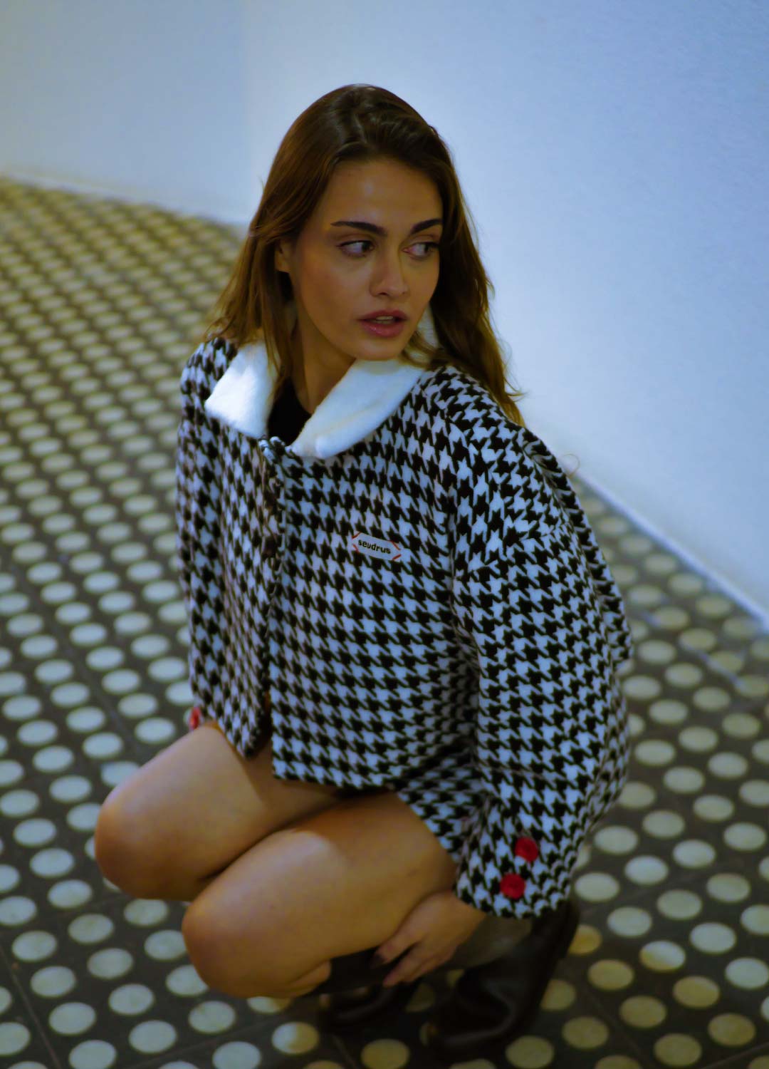 Iconic Manor %30 Yün Karışımlı Siyah Ceket