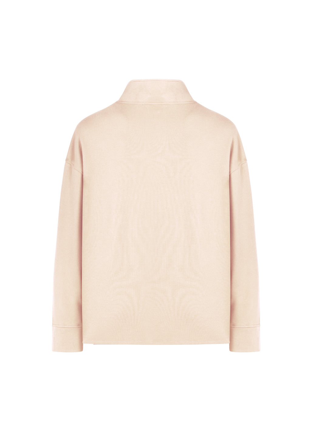 Unisex Cream High Collar Sweatshirt Scops x Sevdrus Collab