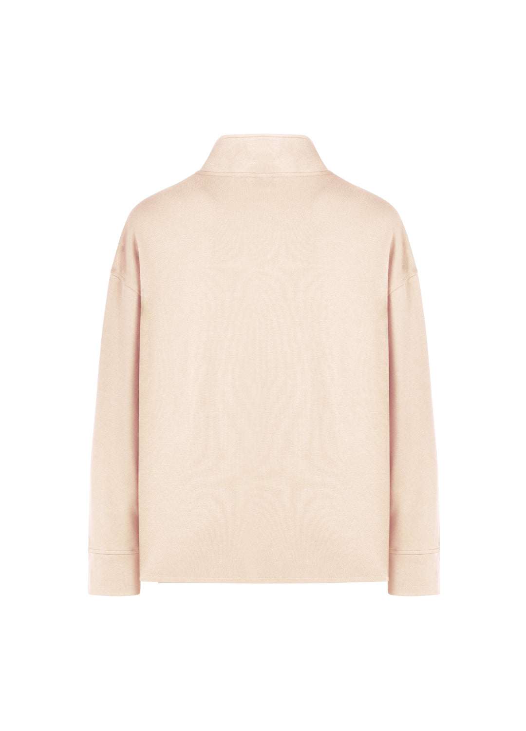 Unisex Cream High Collar Sweatshirt Scops x Sevdrus Collab