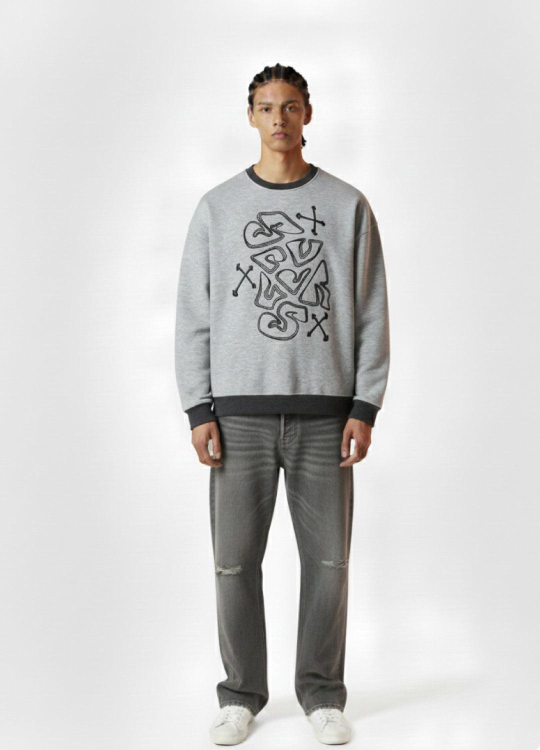 Shade Player Unisex Embroidered Sweatshirt