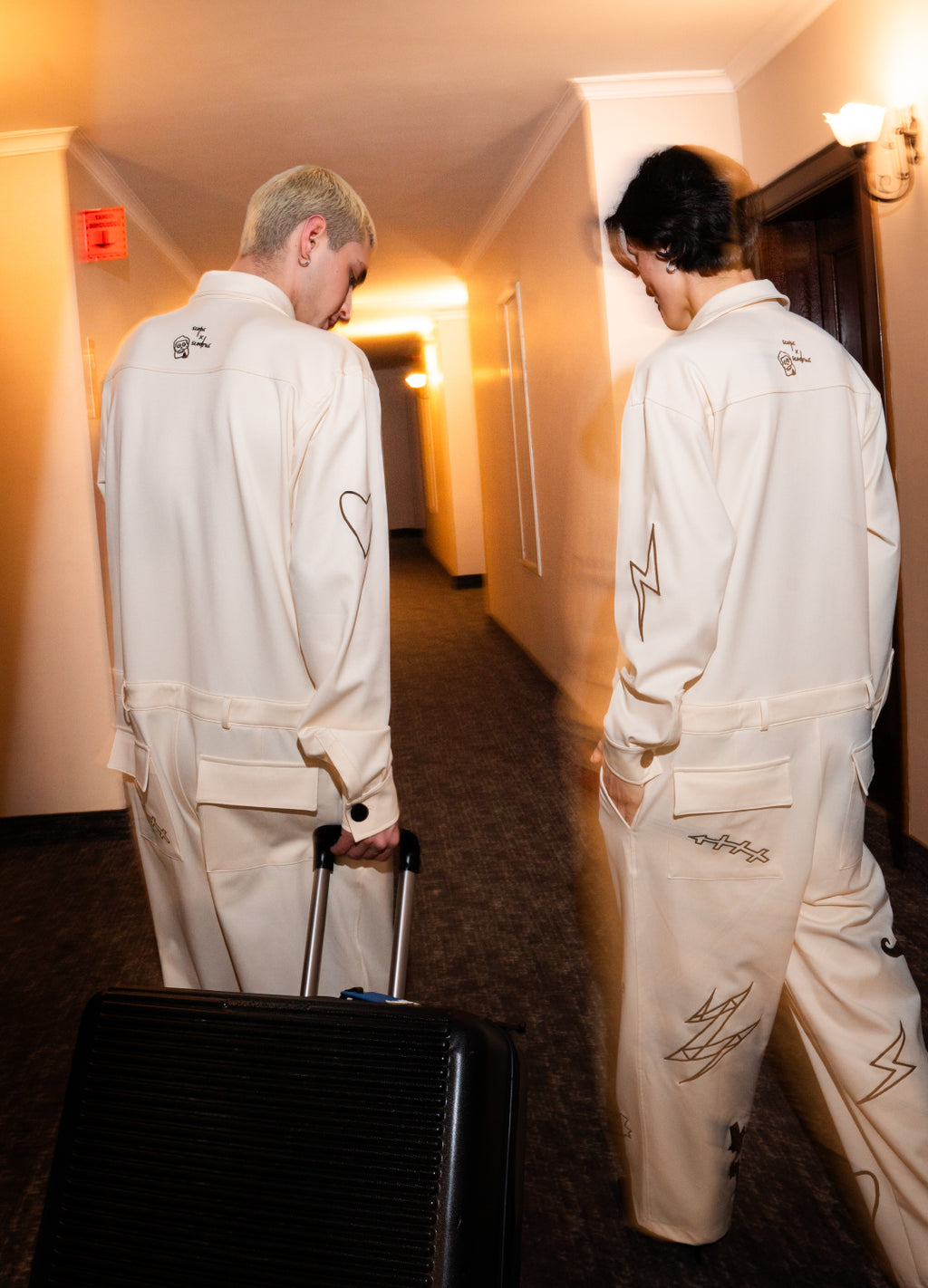 Unisex Embroidered Jumpsuit  Scops x Sevdrus Collab