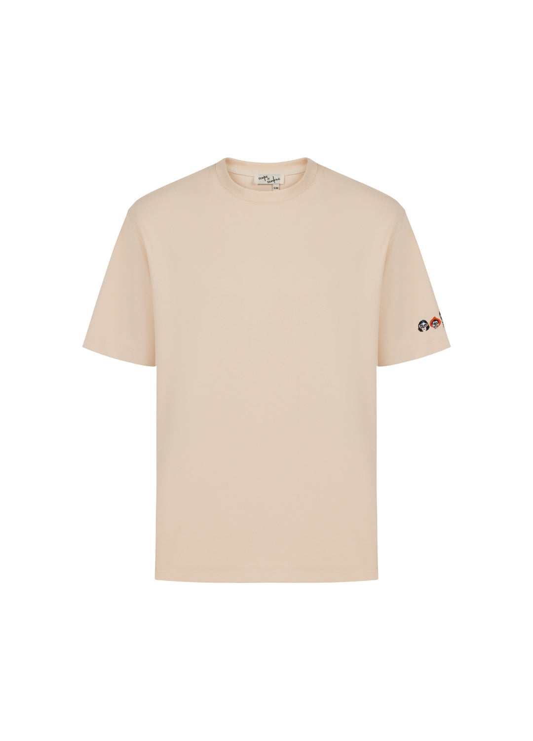 Unisex Cream T-shirt Scops x Sevdrus Collab