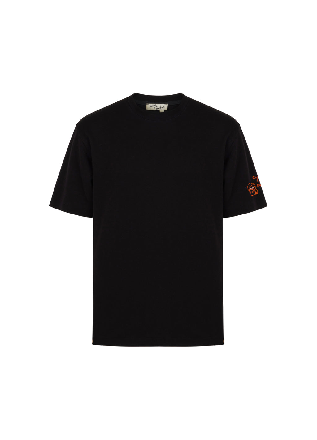 Unisex Black T-shirt Scops x Sevdrus Collab