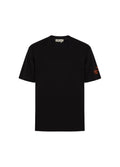 Unisex Siyah T-shirt Turuncu Nakışlı Scops x Sevdrus Collab