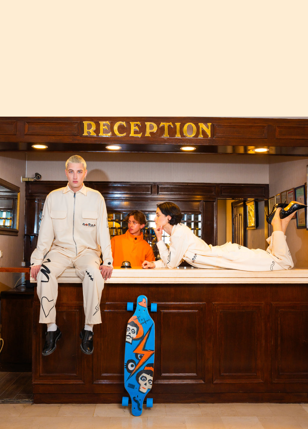 Unisex Embroidered Jumpsuit  Scops x Sevdrus Collab