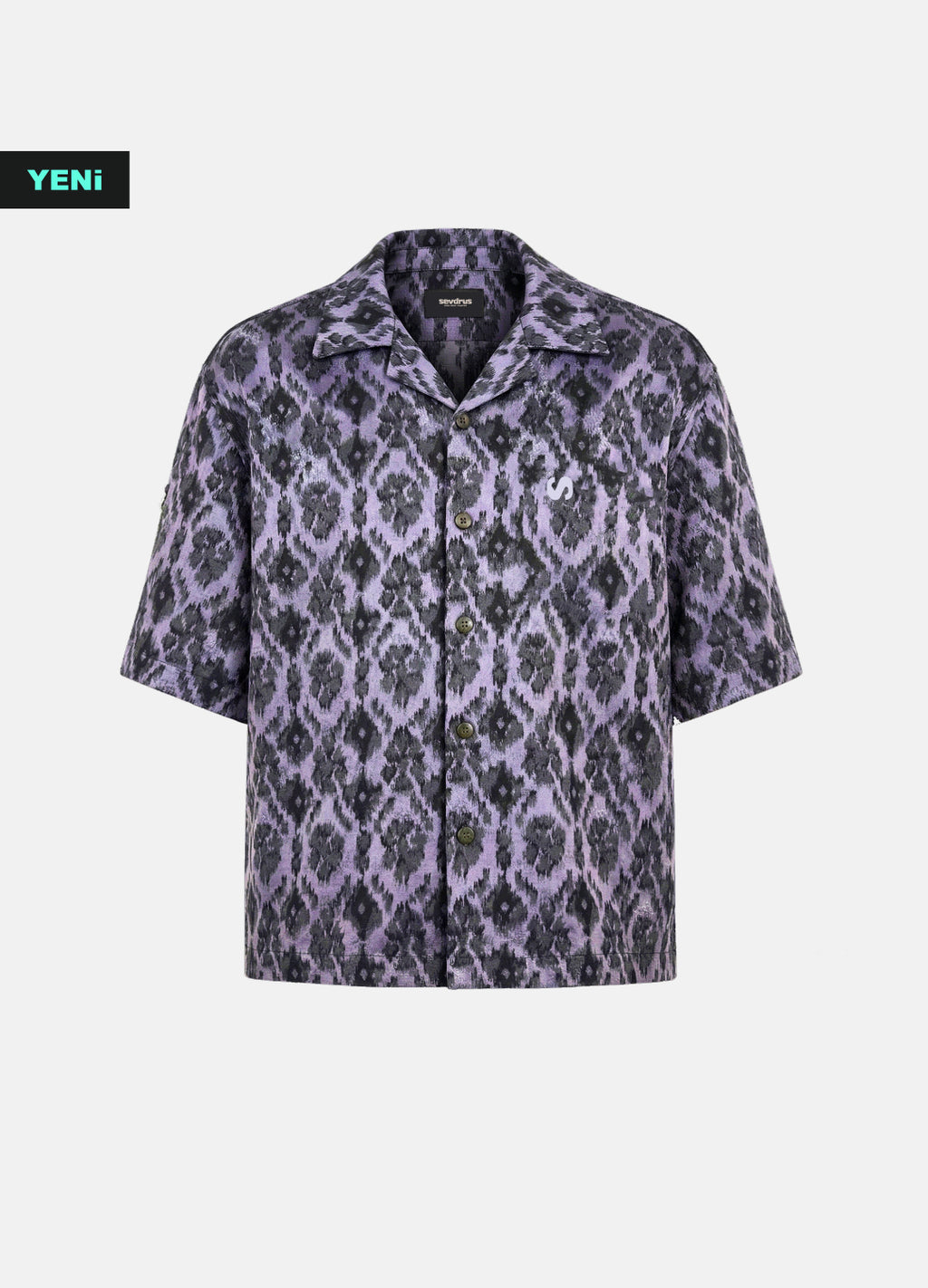 Nightshade Satin Unisex Gömlek
