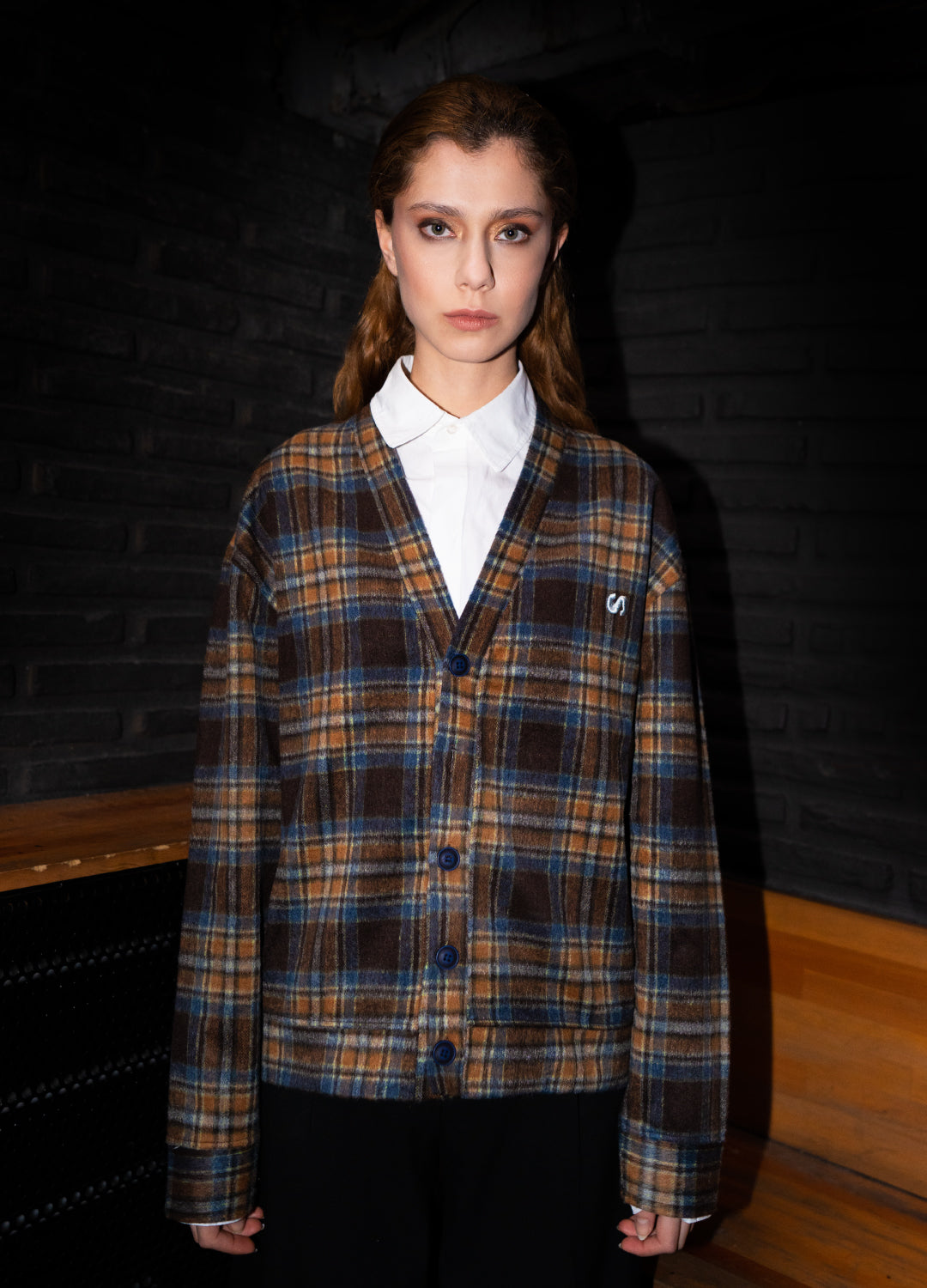 Unisex SVDRS Brown Cardigan